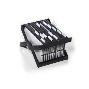 Durable Carry A4 30db-os függőmappa tartó, schwarzer Hängeregistraturhalter für 30 A4-Ordner - Schnellhefter