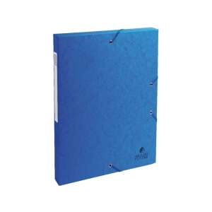 Exacompta A4 2,5cm blauer Kartonordner mit Gummiband - Exacompta