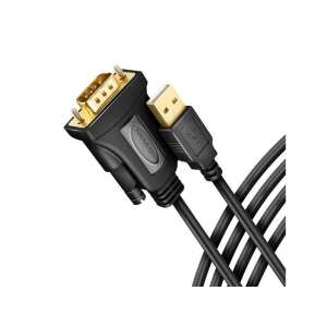 Cablu adaptor Axagon ADS-1PQN USB-serial, negru, 1,8m - Cabluri seriale