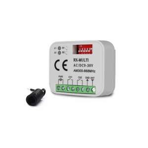 IR RxUni 300-868 MHz universeller 2-Kanal-Empfänger für die Torautomatisierung - Prc