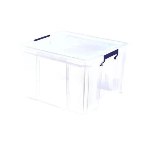 Fellowes ProStore 48 liter átlátszó műanyag tárolódoboz fedéllel