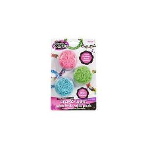 Pachet de reîncărcare Cra-Z-loom neon brite cu 900 benzi elastice pentru realizarea de brățări și alte artizanate - Nonbrand Jocuri si jucarii creative