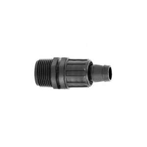 Conector pentru furtun din plastic negru KM 1/2" x 16 mm - Irigare