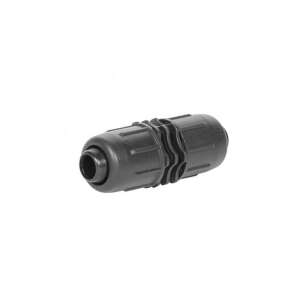 Conector pentru furtun negru, 16mm, pentru conectarea furtunurilor de grădină - Accesorii irigare