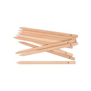 10 Stück 20 cm lange Holz-Webnadeln, ideal für Anfänger und erfahrene Weber - Stricknadeln