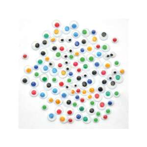 Playbox 600 darabos színes dekor szemek kézműves projektekhez - Playbox