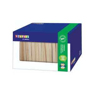 Playbox: Fa natúr spatula szett dobozban 1000 db-os 107831910 - Playbox