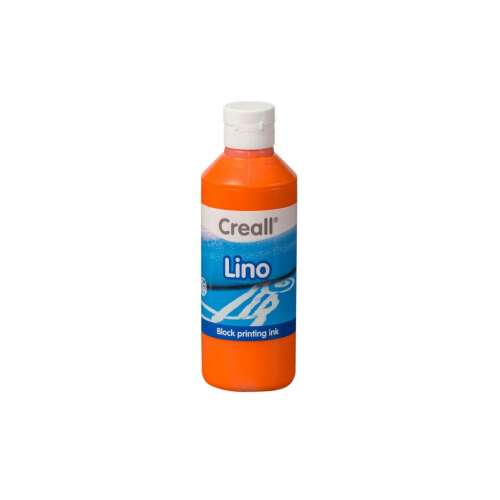 Creall Lino narancs színű nyomdafesték, 250 ml