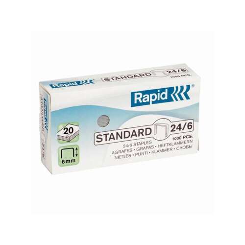 Capse Rapid Standard 24/6 1000pcs/cutie