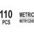YATO 110 darabos metrikus zsírzófej készlet részlet