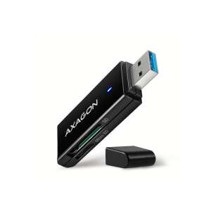 Axagon CRE-S2N Superspeed USB 3.2 Gen 1 Type-A, slim SD/microSD kártyaolvasó 107834403 - AXAGON