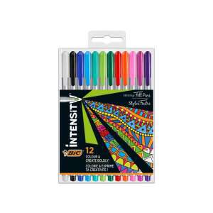 BIC Intensity Filzstifte, 12er Pack, sortierte Farben - Zeichengeräte