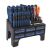 Scheppach SDB 100-2 100-piece screwdriver and bit set on stand