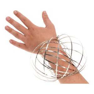 Flow Ring jucărie fidget, brățară metalică, ameliorarea stresului, ameliorarea anxietății, jucărie de birou, jucărie de mână, gadget cool - Nonbrand Jocuri interactive pentru copii