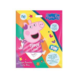 Geantă surpriză Peppa Pig, 5 cadouri, geantă norocoasă, jucării Peppa Pig, jucării pentru copii - Peppa Pig