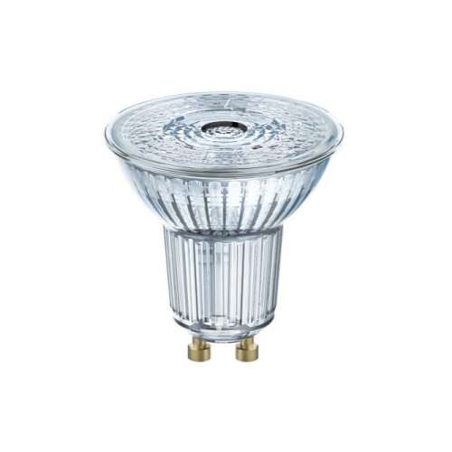 LEDVANCE OSRAM GU10 LED izzó, 4.3W meleg fehér spotlámpa