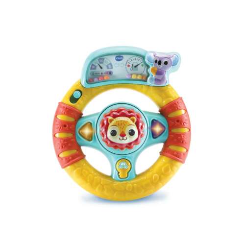 VTech - Interaktives Lenkrad Spielzeug für Babys, mit Lichtern und Geräuschen