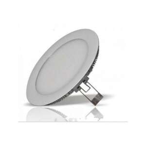 LED panel , 6W , süllyesztett , kerek , természetes fehér , Epistar chip , LEDISSIMO 107835989 - LED panel