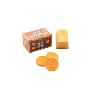 Set de jucărie cu monede de aur care cresc, cu ladă de comori, lingou de aur și monede - Nonbrand Jocuri interactive pentru copii