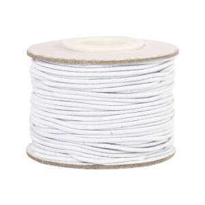 Weißes elastisches Band, 25 Meter, 1 mm Durchmesser, zum Nähen und Basteln - Nähsets