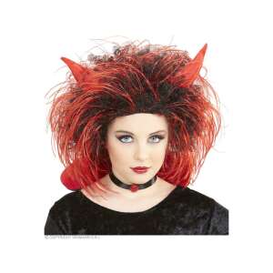 Ördögi Paróka - Halloween Jelmez Kellék - Egy Méret 107833650 - Widmann