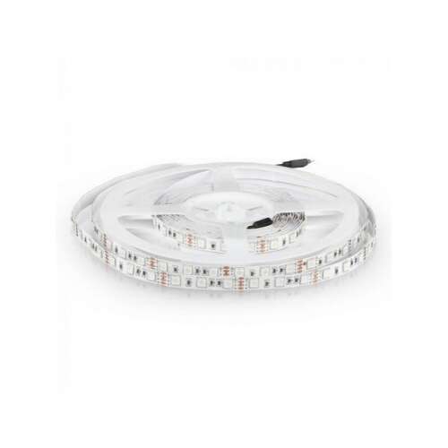 V-TAC 5050 RGB LED szalag, 60 LED/m, 7W/m tekercsen