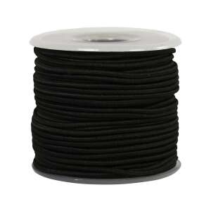 Schwarzes elastisches Band, 25 Meter Rolle - Kunst & Hobby
