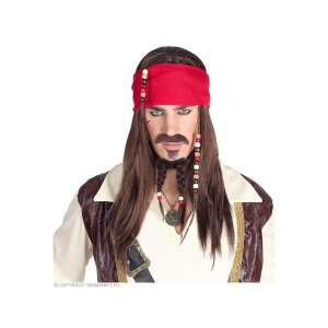 Karib tenger kalóza szakáll,fejpánt és copfok 107834223 - Widmann