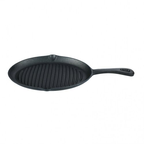 Öntöttvas Mini Grillserpenyő - 36x17 cm - Perfect Home