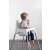 Baby sitting in Pepita 2in1 fix high chair with removable tray, white