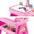 Close-up of Pepita XXL pink projector drawing table, kids art supplies