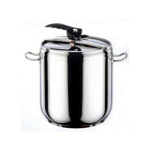 13-литров тенджера под налягане от неръждаема стомана с заоблени стени - Perfect Home