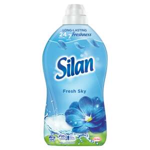Омекотител за тъкани Silan Fresh Sky, бутилка 1,408L, трайна свежест - Henkel