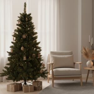 Pastiersky pléd Lifelike extra jedľa s podstavcom 1,8M 143407613 - Vianoce