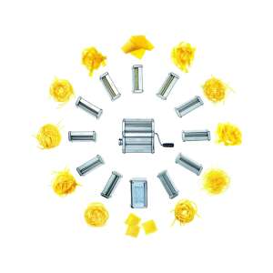 Marcato Atlas tésztagép különféle tésztakiegészítőkkel, tésztakészítő, tésztagép kiegészítők, házi tészta, olasz tészta - Konyhai eszköz