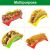 3db Taco Tartó - Újrahasznosítható, Mosogatógépben Mosható 107850037