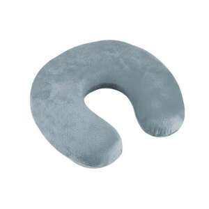 Szürke utazó párna memóriahabbal és pánttal, utazáshoz, alváshoz, nyakfájás ellen. 107851839 - Nyakpárna