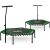 Pepita Fitness trampoline with handle 127cm #green 107950711