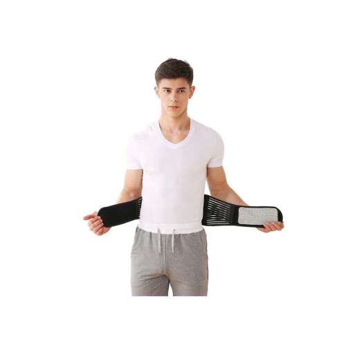 Mágneses deréköv turmalinnal, M méret, hátfájás enyhítésére