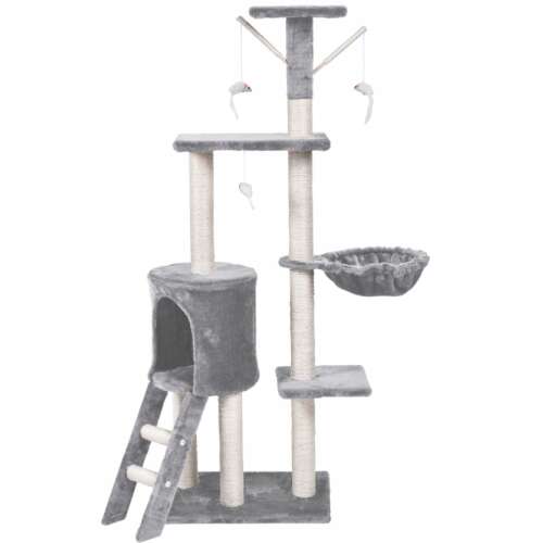 Pepita XL 5-katni mačji zabavni centar i grebalica #siva