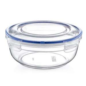 Praktikus Tároló Doboz - Kerek, 800 ml, Átlátszó