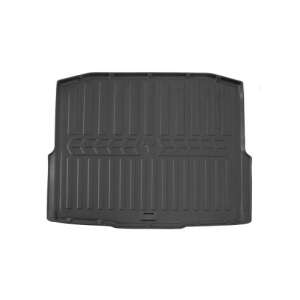 Skoda Octavia III (A7) Combi boot liner, black, no pockets, 2013-2020 - Trunk mat