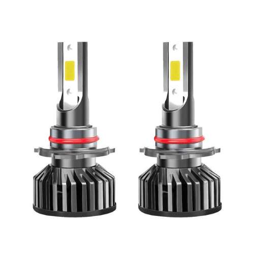 Sada 2 LED žiaroviek HB4 9006 do automobilových svetlometov, 100W, 6000K, 12000LM, biele svetlo