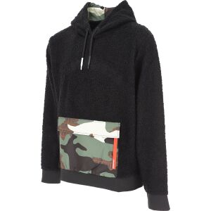 Sprayground Teddycamo Pocket Men's Pullover Black M 131815025 - Fashion & Clothing