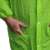 BSP Guard green raincoat with pockets, detail
