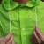 BSP Guard green raincoat hood detail with drawstring