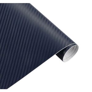 Blue carbon fiber vinyl wrap, 127x15 cm, car styling film - Nonbrand Vehicle wrap