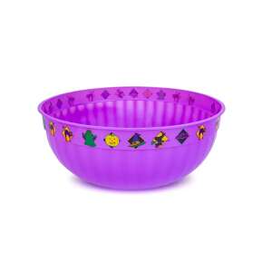 Fialová miska na servírovanie na Halloween s motívom Halloween - Halloween dekorácie