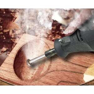 Fafaragó, Gravírozó Fej carving and engraving head in use - Drill and Screwdriver Accessory