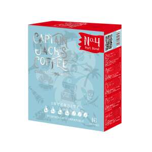 Captain Jack's Coffee No.4 Port Royal Kapsule na kávu kompatibilné s Nespresso, 16 kapsúl - Potraviny & Nápoje
